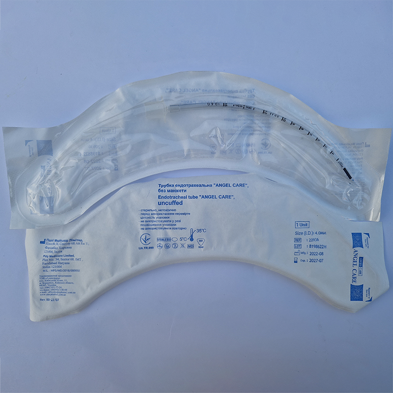 Трубка ендотрахеальна «ANGEL CARE» без манжети № 4,0